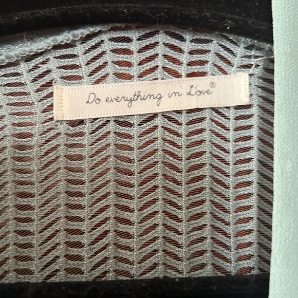 Do EverythingIn Love One Size Mint Green Top - Picture 2 of 5